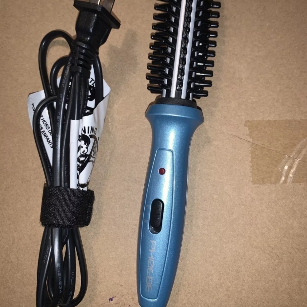 Phoebe professional curling brush mini light grey1 - Picture 4 of 5